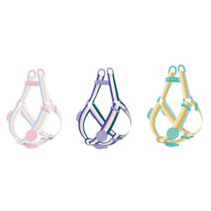 日常用品 PETSVILLE 胸背帶 軟糖夢境/藍莓旋風/薄荷檸檬/ M 30-45cm (顔色隨機) 