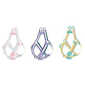 日常用品 PETSVILLE 胸背帶 軟糖夢境/藍莓旋風/薄荷檸檬/ L 42-60cm (顔色隨機) 