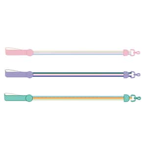 日常用品 PETSVILLE 牽引繩 軟糖夢境/藍莓旋風/薄荷檸檬/ M 1.5cm寬2cm長 (顔色隨機) 