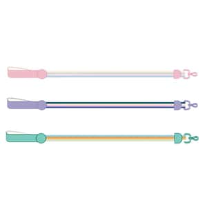 日常用品 PETSVILLE 牽引繩 軟糖夢境/藍莓旋風/薄荷檸檬/ L 2cm寬2cm長 (顔色隨機) 