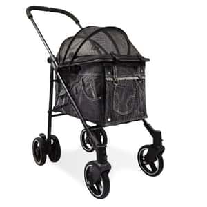 寵物車 WANRIDE 寵物手推車 ⿊⾊慕絲 下層 (GLRP-PR1-BK) 