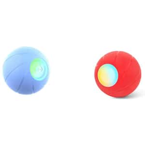 其他 狗玩具 Cheerble Wicked Ball SE互動寵物球 中⼩型⽝⽤ 藍/紅 直徑5.6cm (顔色隨機) 