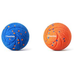 其他 狗玩具 Cheerble Wicked Ball Air互動寵物球(防⽔) 中⼤型⽝⽤ 藍/橙 (顔色隨機) 