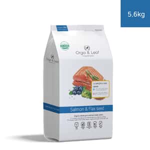 狗糧 Orga & Leaf 狗糧 皇帝三文魚 + 亞麻籽成犬配方 5.6kg