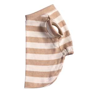 狗帶 狗胸帶 狗雨衣 Alqo Wasi 舒適優質有機全綿T-Shirt 條紋 S