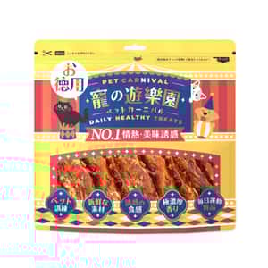 寵之遊樂園 狗零食 訓犬小食 風乾雞肉蔬菜肉塊 300g (圖片3)