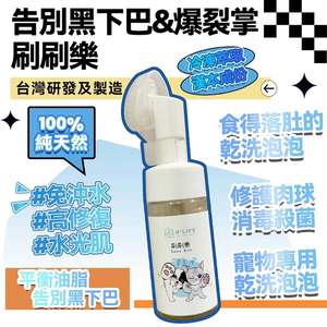 清潔美容用品 刷刷樂 (乾洗) 台灣製造 毛毛系列 O'Life Bubble Brush 100ml