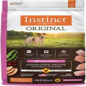 狗糧 Instinct 狗糧 無穀物 小型犬 雞肉配方 11lb (658184)