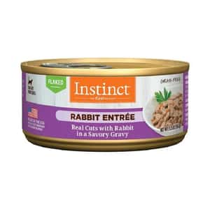 貓罐頭 Instinct 貓罐頭 無穀物肉汁 兔肉片貓用主食罐頭 5.5oz (718291)
