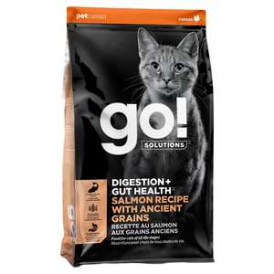 GO! SOLUTIONS 貓糧 貓乾糧推薦：GO! SOLUTIONS 貓糧 古早穀物腸胃保健系列 三文魚 8lb (FG00441)