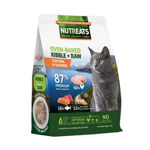 Nutreats Nutreats 凍乾青口粉+雞肉+三文魚 低溫烘焙貓糧 1.76lb (NTN15011)