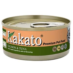 Kakato 貓罐頭 狗罐頭 三文魚及吞拿魚 70g - kakato貓罐頭 - kakato貓糧評價 - kakato副食罐