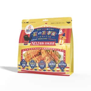 寵之遊樂園 狗零食 寵之遊樂園 風乾狗零食 雞肉繞秋葵 200g