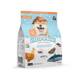 Loveabowl 狗糧推薦：Loveabowl 狗糧 無穀物全犬糧 走地雞鯖魚海陸配方 425g (LBFD064)