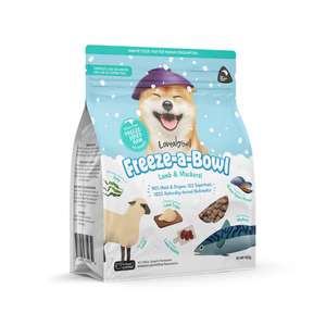 Loveabowl 狗糧推薦：Loveabowl 狗糧 無穀物全犬糧 羊肉鯖魚海洋配方 425g (LBFD036)