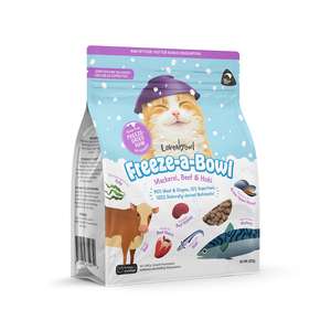 Loveabowl 貓糧 貓乾糧推薦：Loveabowl 貓主食糧 無穀物 牛肉雙魚海鮮配方 200g （LBFD092）