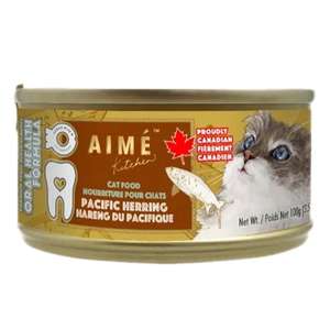 Aime Kitchen 貓罐頭 貓濕糧推薦：AIME Kitchen 貓罐頭 口腔強健系列 太平洋鯡魚鮮肉罐 100g (H6615)