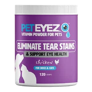 保健用品 Pet Eyez 貓狗眼睛保健粉 (可去淚痕) 雞肉味 120湯匙 (66666)
