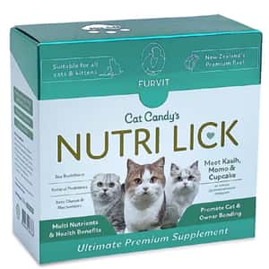 Furvit 貓零食 Furvit Nutri Lick 功能性唧唧醬全貓小食 紐西蘭牛肉 5g X 40