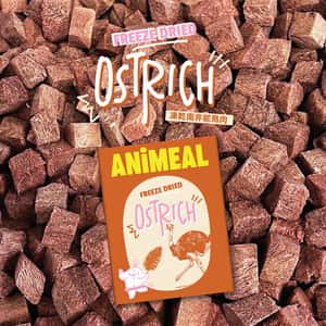 ANiMEAL 貓零食 ANiMEAL 凍乾鴕鳥肉粒 30g (FD-OST-CB)