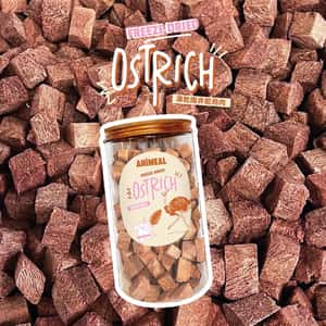 ANiMEAL 貓零食 ANiMEAL 凍乾鴕鳥肉粒 100g (FD-OST-CB-L)