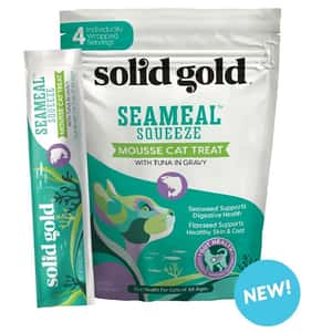 Solidgold Solid Gold 素力高 天然營養慕絲小食 吞拿魚 14g x 4 (貓隻專用) (SG518)