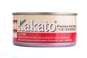 Kakato 貓罐頭 Kakato 罐頭 貓狗罐頭 杞子燉雞 170g (貓狗共用)