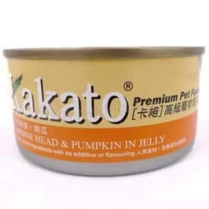 Kakato 貓罐頭 Kakato 罐頭 貓狗罐頭 沙甸魚頭及南瓜 170g (貓狗共用)