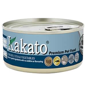Kakato 貓罐頭 Kakato 罐頭 貓狗罐頭 雞肉及吞拿魚+蔬菜 170g (貓狗共用) (TD0833THK)