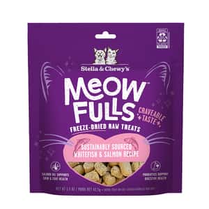 Stella Chewys Stella & Chewy's 喵呼！貓凍乾小食 白魚+三文魚 1.5oz (MF-WS-1.5)