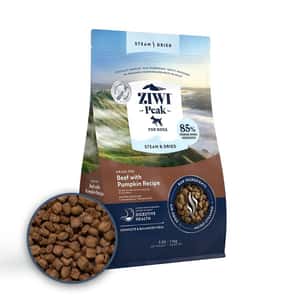 ZiwiPeak 狗糧 ZiwiPeak 狗糧 微蒸風乾系列 草飼牛肉 配南瓜 食譜 1.5kg (ZSDB1.5)