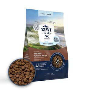 ZiwiPeak 狗糧 ZiwiPeak 狗糧 微蒸風乾系列 草飼牛肉 配南瓜 食譜 3.2kg (ZSDB3.2)