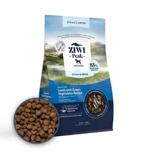 ZiwiPeak 狗糧 ZiwiPeak 狗糧 微蒸風乾系列 草飼牛肉 配綠色蔬菜 食譜 1.5kg (ZSDL1.5)