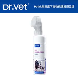 皮膚毛髮護理 清潔美容用品 Dr.Vet 免洗⽪膚清潔護理泡沫 150ml (dv02406)