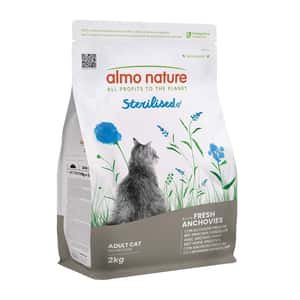 Almo Nature 貓糧 Almo Nature Holistic 貓糧 成貓糧絕育配方 新鮮鯷魚 2kg (677)