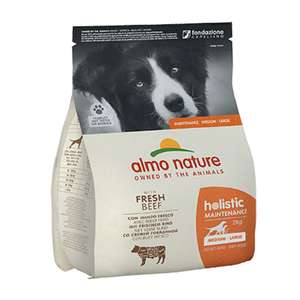 Almo Nature 狗糧推薦：Almo Nature Holistic 狗糧 牛肉 大粒裝 2kg (736)