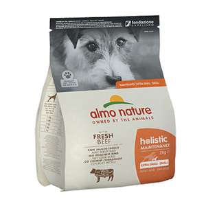 Almo Nature 狗糧推薦：Almo Nature Holistic 狗糧 牛肉 細粒裝 2kg (716)