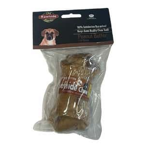 Rawhide Express 狗零食 Rawhide Express 小骨頭 花生醬味 (細 4-5”) (SB-PB)