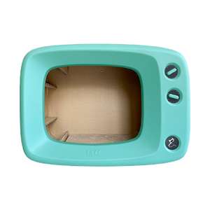 ENVY COLLECTION 貓咪日常用品推薦：ENVY COLLECTION 復古電視貓窩 綠色 (NFT-A2CP-002)