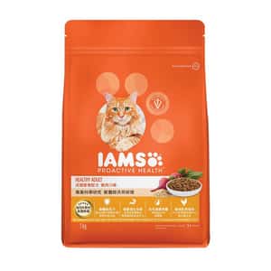 貓糧 IAMS PROACTIVE HEALTH 貓糧 貓乾糧 成貓配方雞肉口味 1kg