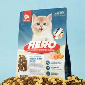 HEROMAMA 貓糧 HeroMama 貓糧 幼貓初乳晶球糧 營養嫩雞 1.2kg