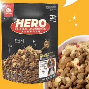 HEROMAMA 狗糧 HeroMama 狗糧 犬用天然蔬果肉鬆糧 雞羊拌肉鬆餐 0.9kg