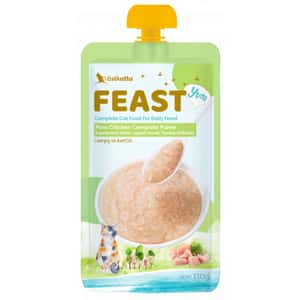 Astkatta 貓罐頭 Astkatta Feast 冰島罐 貓濕糧 鮮肉盛宴營養主食包 純雞鮮肉 110g (P00162)