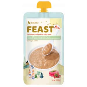 Astkatta 貓罐頭 Astkatta Feast 貓濕糧 鮮肉盛宴營養主食包 吞拿魚鴨肉 110g (P00166)