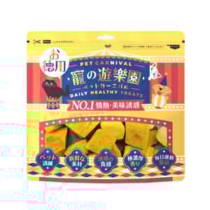 寵之遊樂園 狗零食 寵之遊樂園 凍乾 貓零食 狗零食 角切南瓜塊 300g