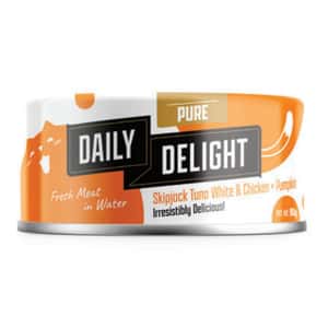 Daily Delight Daily Delight Pure肉絲系列 貓罐頭 南瓜+白鰹吞拿魚+雞肉 80g (DD42)