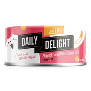 Daily Delight Daily Delight Jelly啫喱系列 貓罐頭 白鰹吞拿魚+甜玉米 80g (DD56)