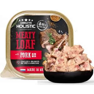 狗罐頭 Absolute Holistic 荷式肉卷狗罐頭 全方位營養主食餐盒 松阪豚肉 100g (AM-5386)