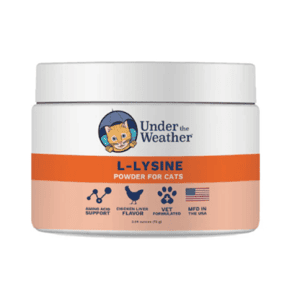 貓咪保健用品 Under the Weather 賴氨酸營養粉 貓食用 72g (UTW082)