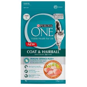 PURINA ONE 貓糧 Purina ONE 成貓糧 毛球控制配方 1.4kg